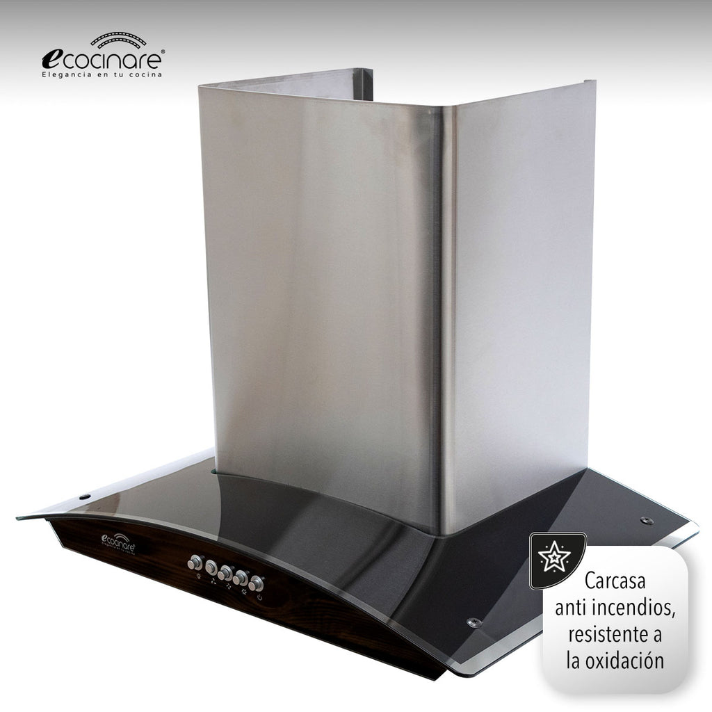 Campana extractora purificadora de cocina Touch de 90 CM – Ecocinare